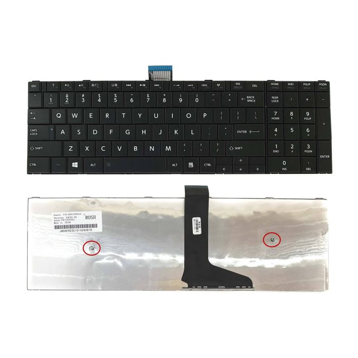 Toshiba Satellite C50-A keyboard Toshiba Satellite C50-B Πληκτρολόγιο
